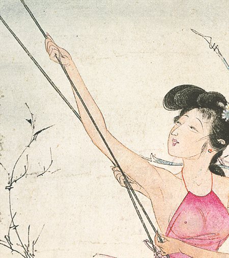 宝安-胡也佛的仕女画和最知名的金瓶梅秘戏图